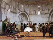 Arab or Arabic people and life. Orientalism oil paintings  441